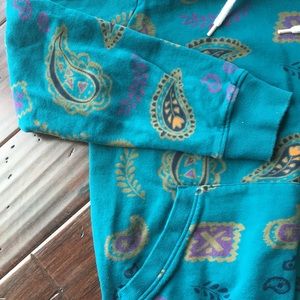 Urban Outfitters paisley hoodie size small